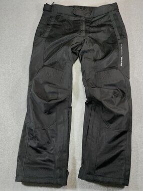 REV'IT! Airwave 2 Mens Large Short Black Mesh Motorcycle Riding PANTS ONLY